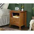Sauder Union Plain Night Stand Pc 3a , Drawer features metal runners and safety stops for ease of use 428922